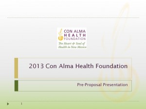 2013 Small Grants Webinar Powerpoint