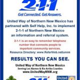 2-1-1 of Northern New Mexico Resource Directory