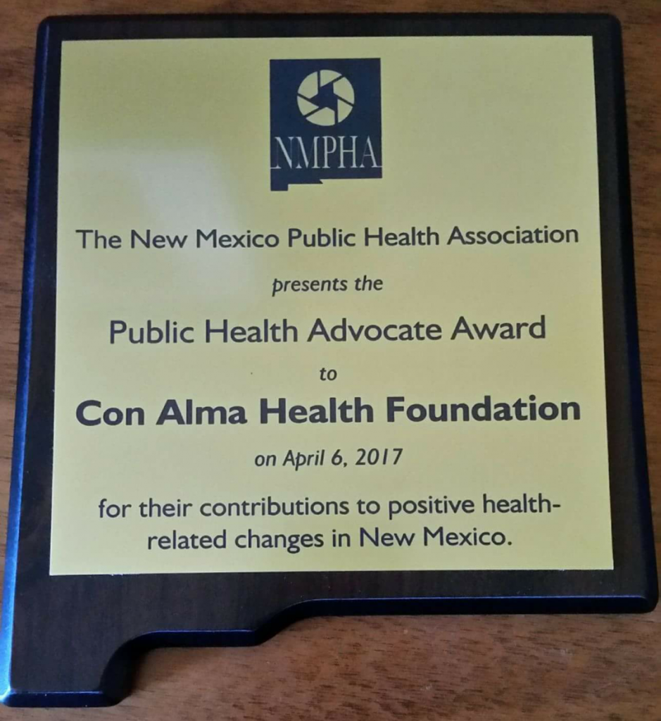 Con Alma Health Foundation Honored with Public Health Award