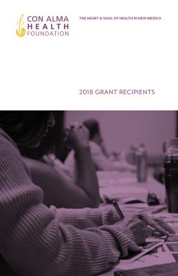 2018 Grantee Booklet 